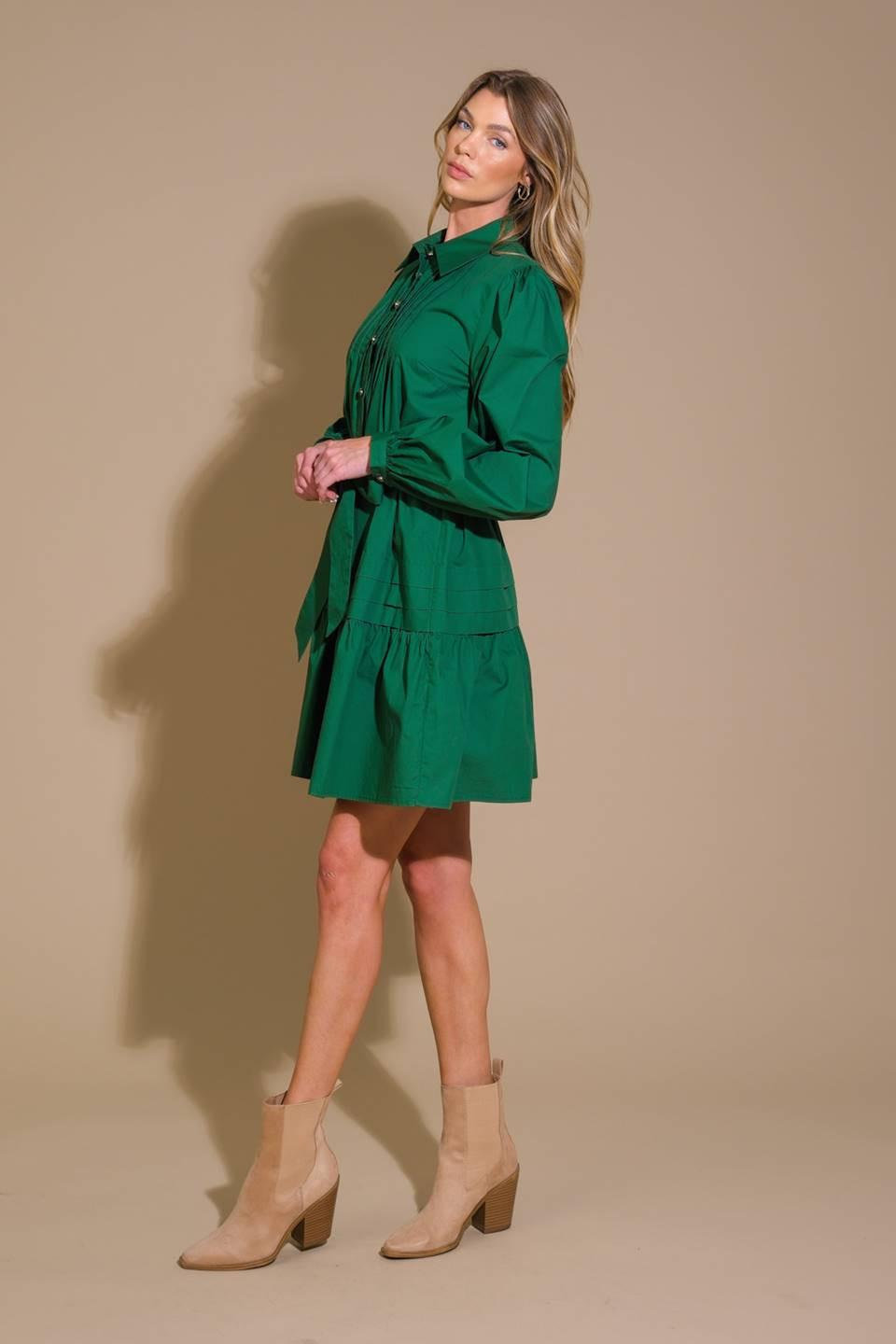 MINIVESTIDO TEJIDO CON POSE ESTÉTICA