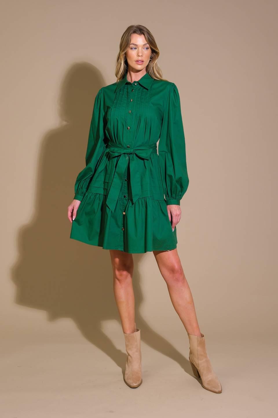 MINIVESTIDO TEJIDO CON POSE ESTÉTICA