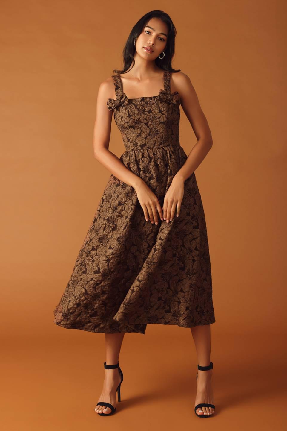 VESTIDO MIDI TEJIDO LOST IN TIME