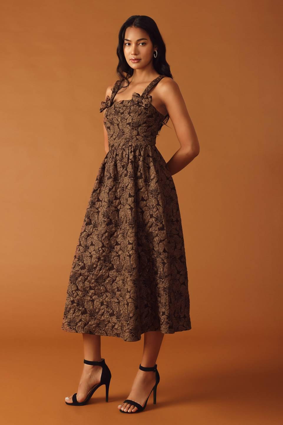 VESTIDO MIDI TEJIDO LOST IN TIME