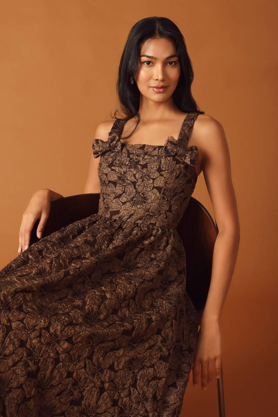 VESTIDO MIDI TEJIDO LOST IN TIME