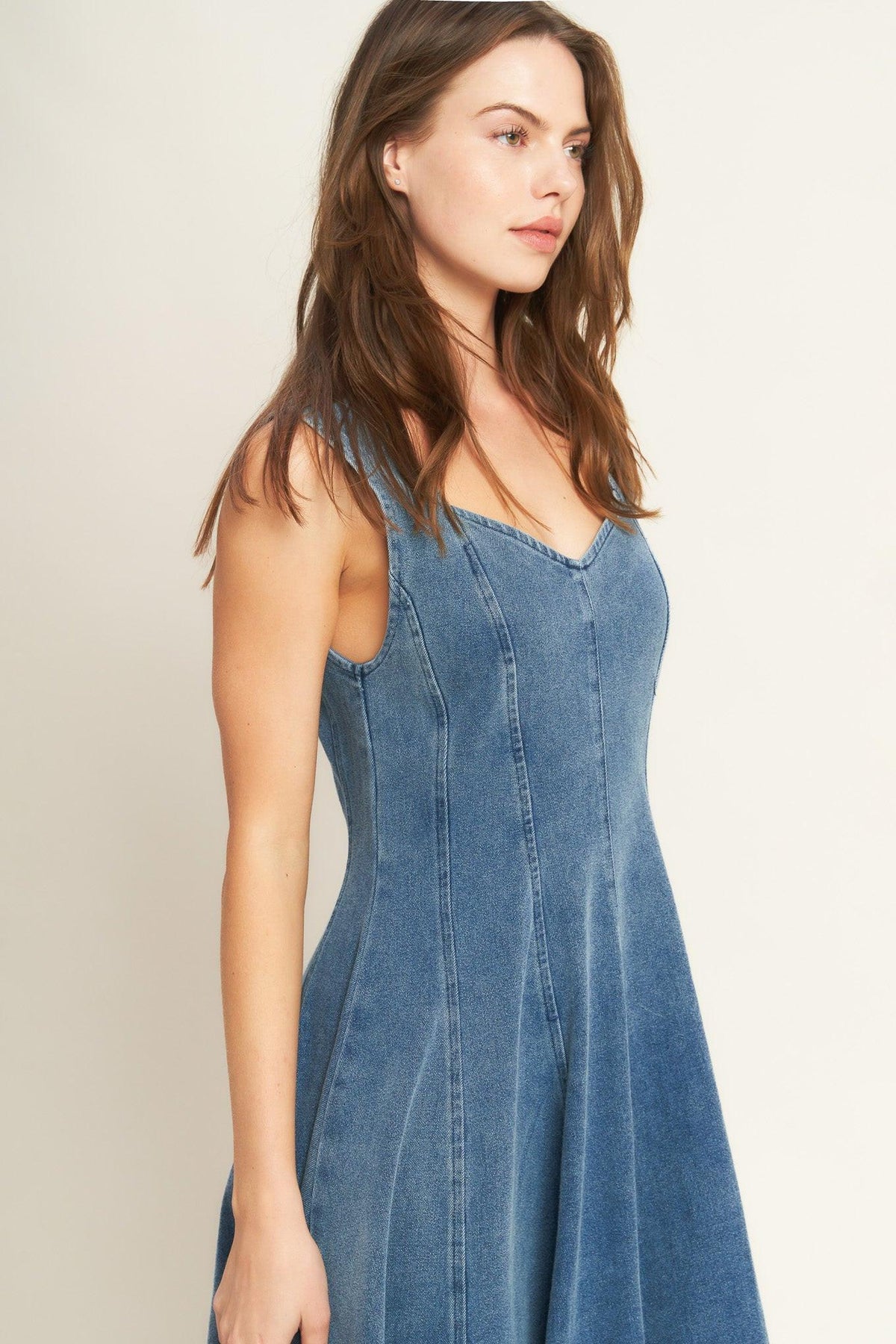 VESTIDO MIDI VAQUERO STARS AHEAD