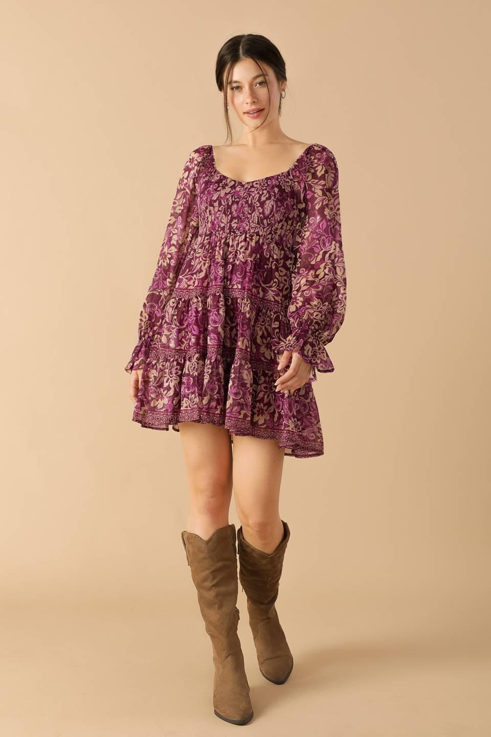 MINIVESTIDO TEJIDO SERENE RADIANCE