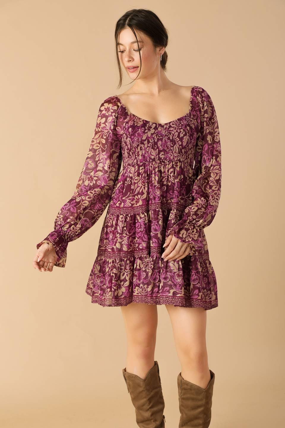 MINIVESTIDO TEJIDO SERENE RADIANCE