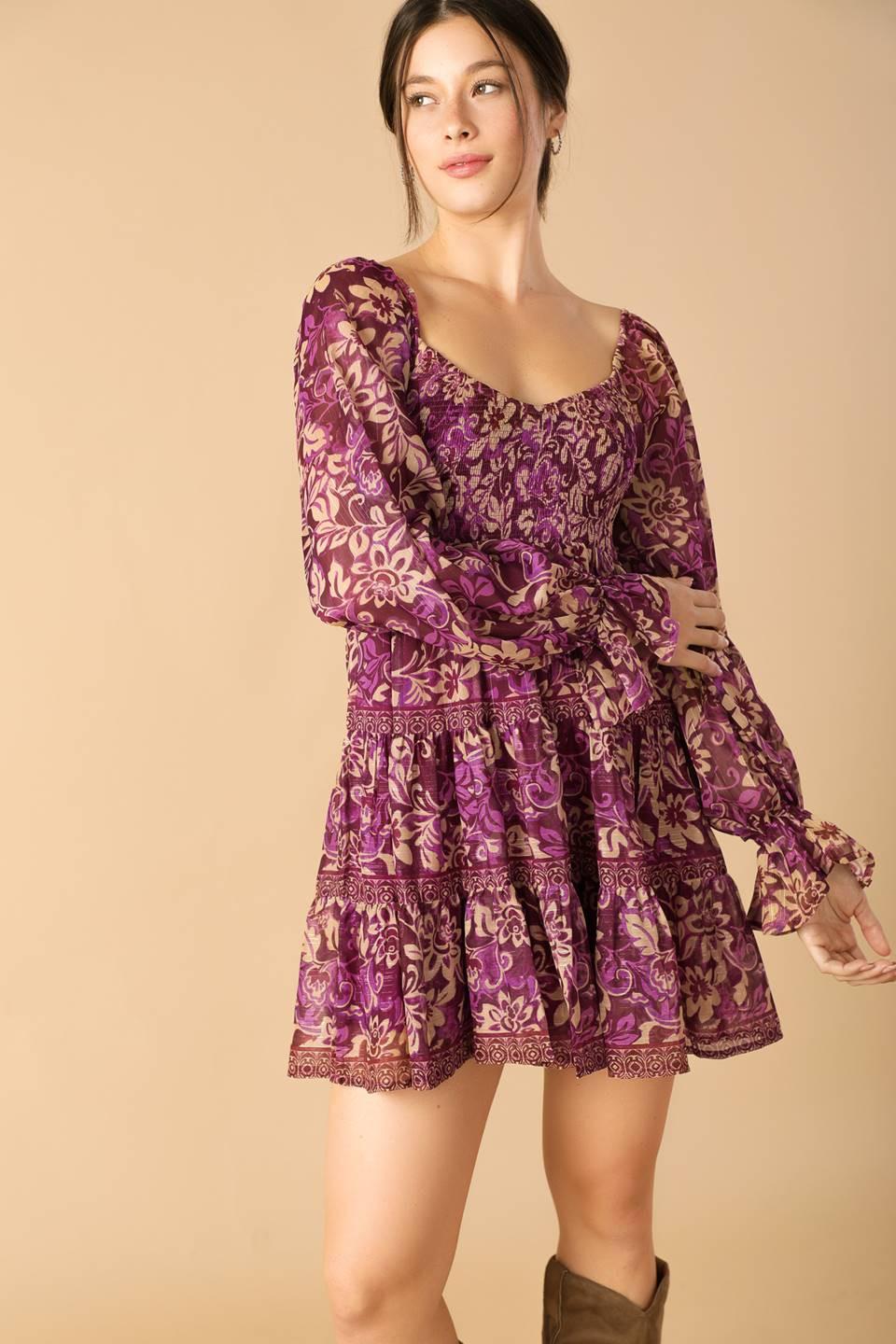 MINIVESTIDO TEJIDO SERENE RADIANCE