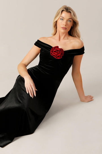 BLACK/RED