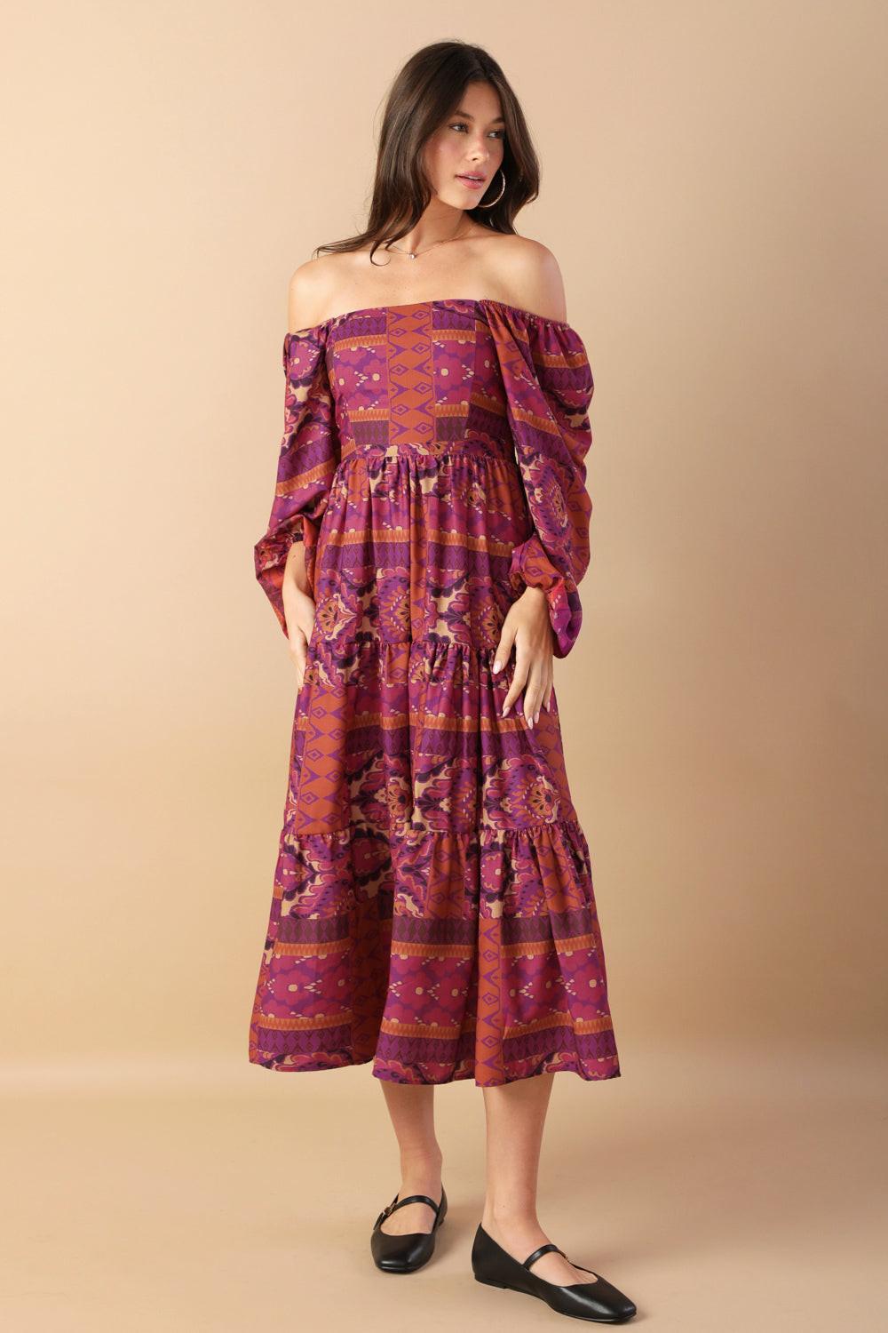 VESTIDO MIDI TEJIDO MELLOW MOMENTS