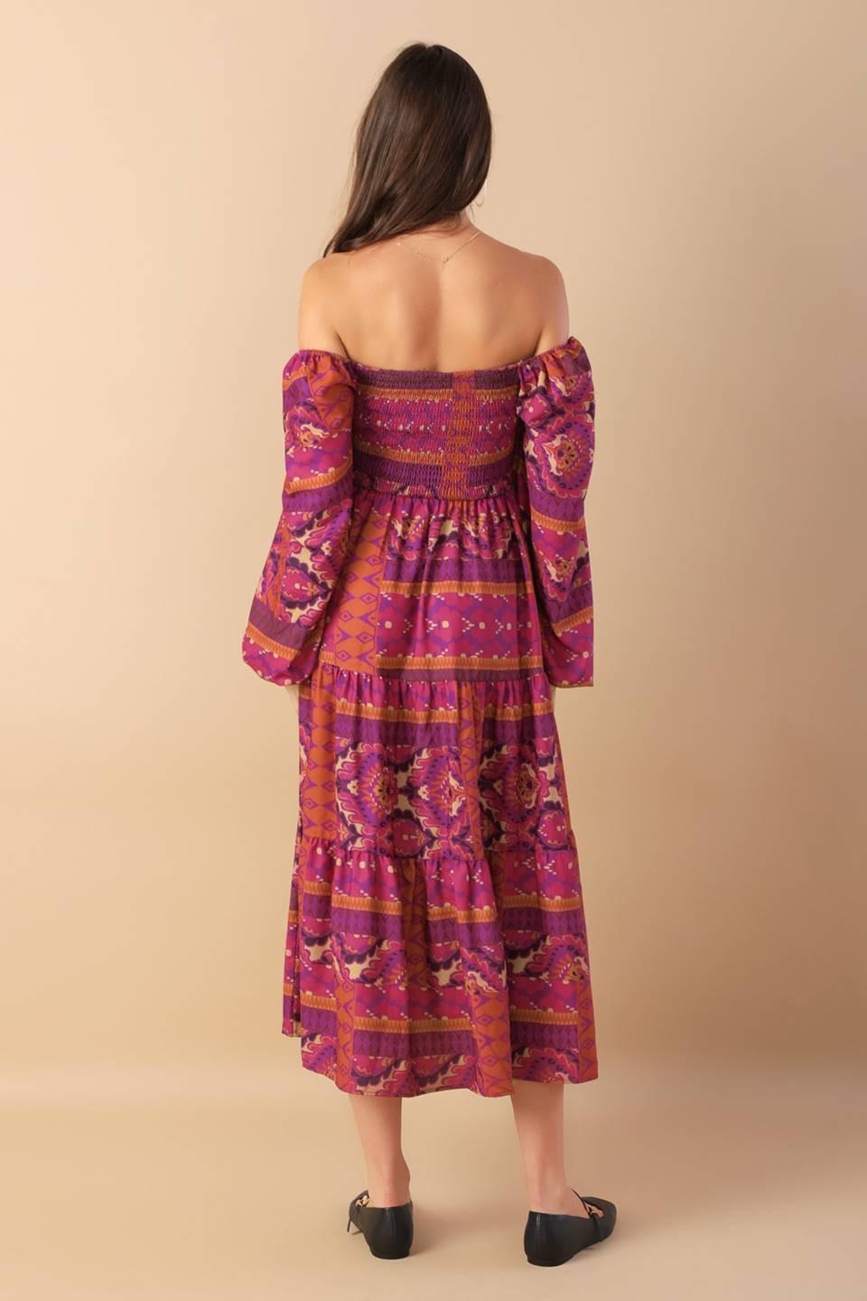 VESTIDO MIDI TEJIDO MELLOW MOMENTS