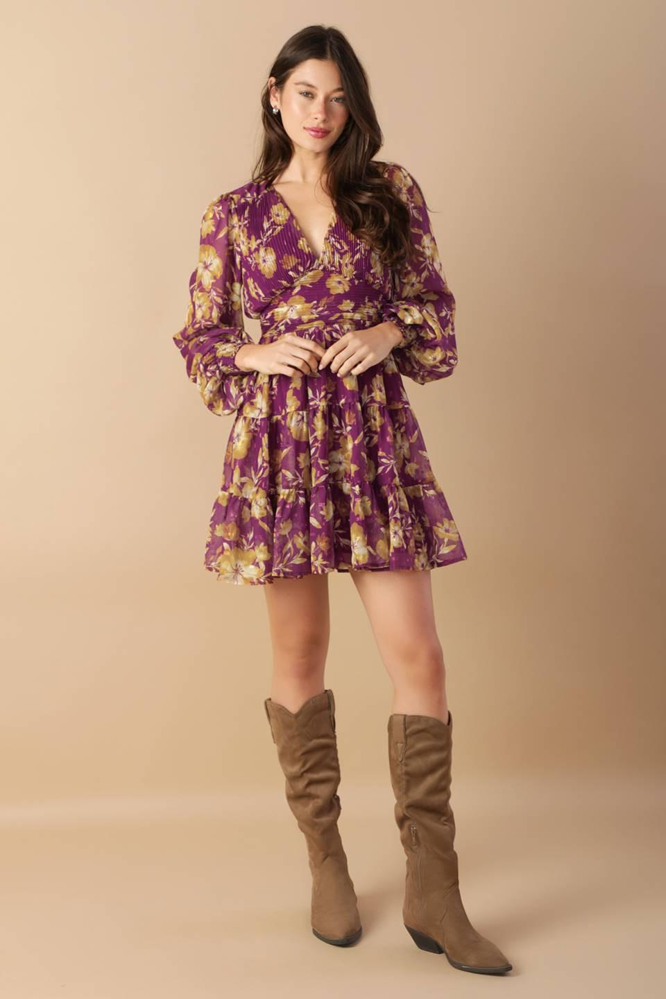 VESTIDO MINI TEJIDO DE SELECCIÓN SIN ESFUERZO