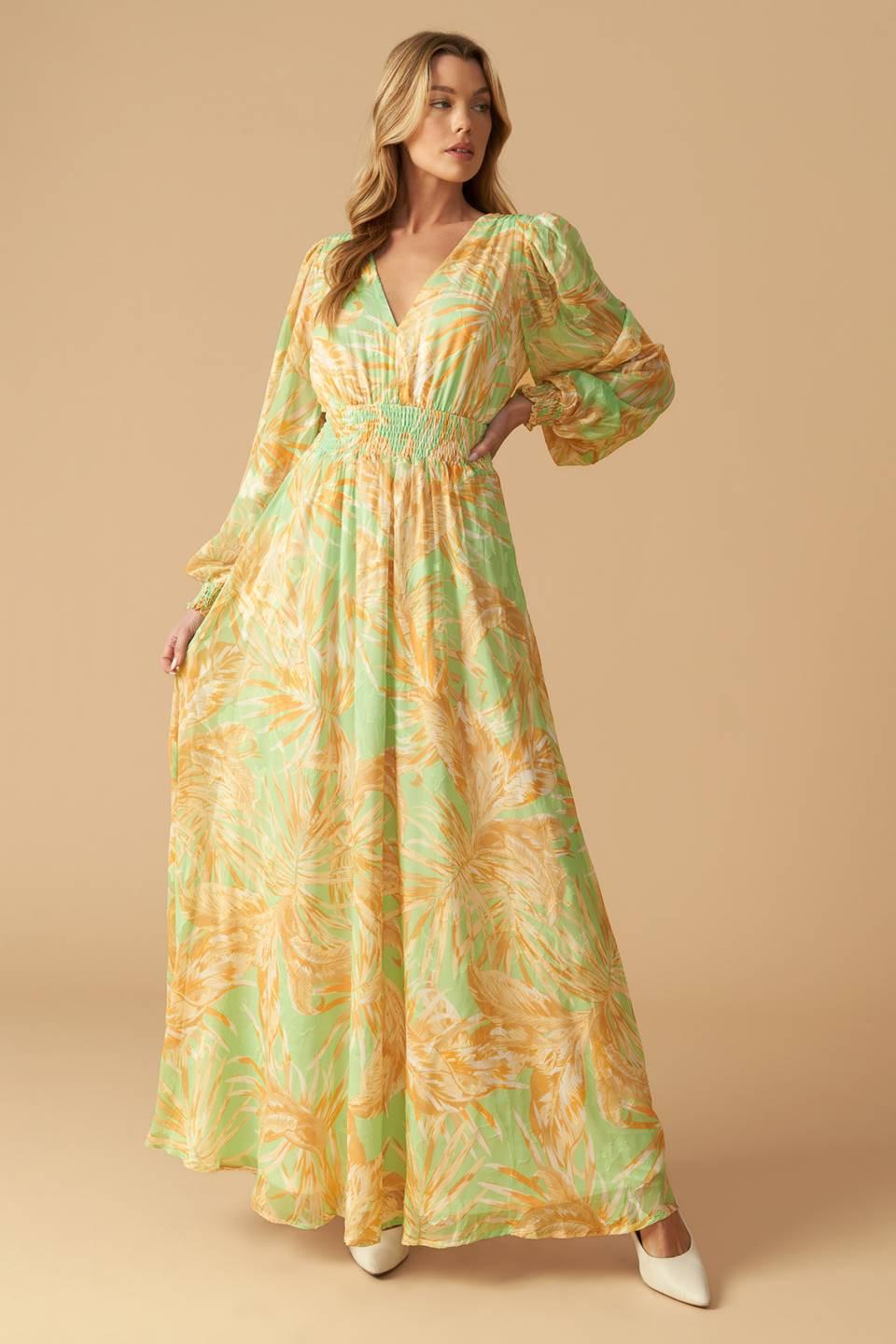 VESTIDO LARGO TEJIDO SUNSET SASHAY