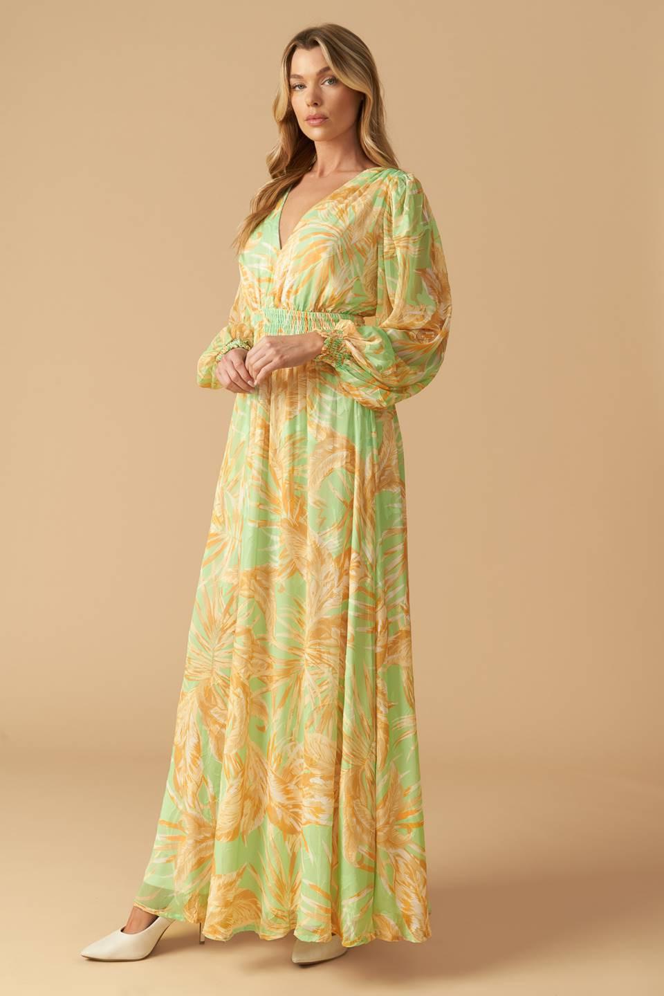 VESTIDO LARGO TEJIDO SUNSET SASHAY