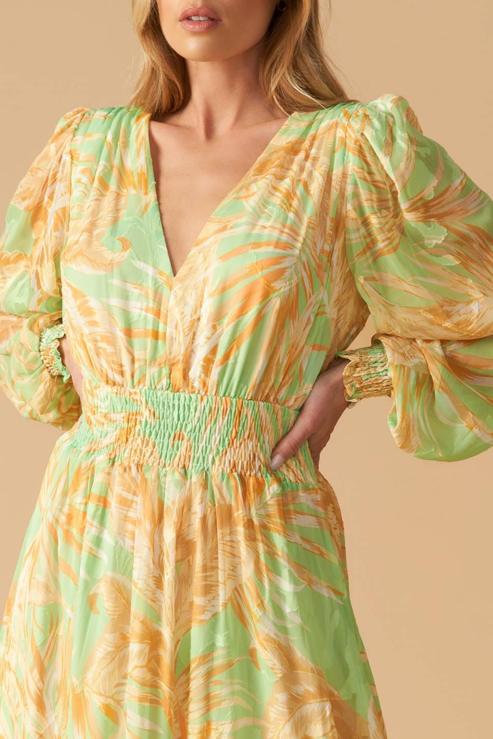VESTIDO LARGO TEJIDO SUNSET SASHAY