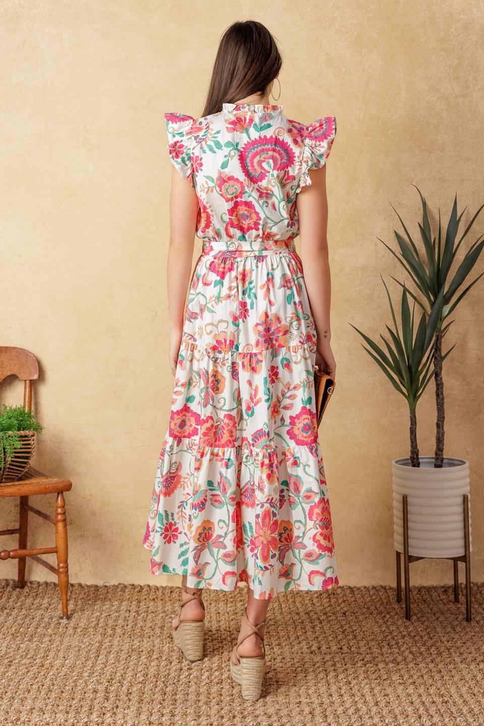 VESTIDO MIDI TEJIDO BRIGHT MOMENTS