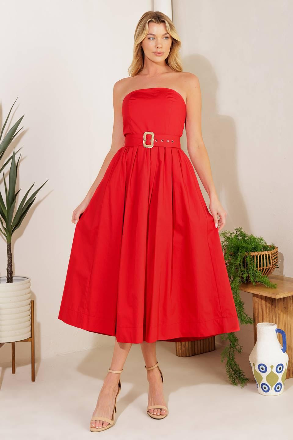 VESTIDO MIDI TEJIDO DAYS THAT FADE