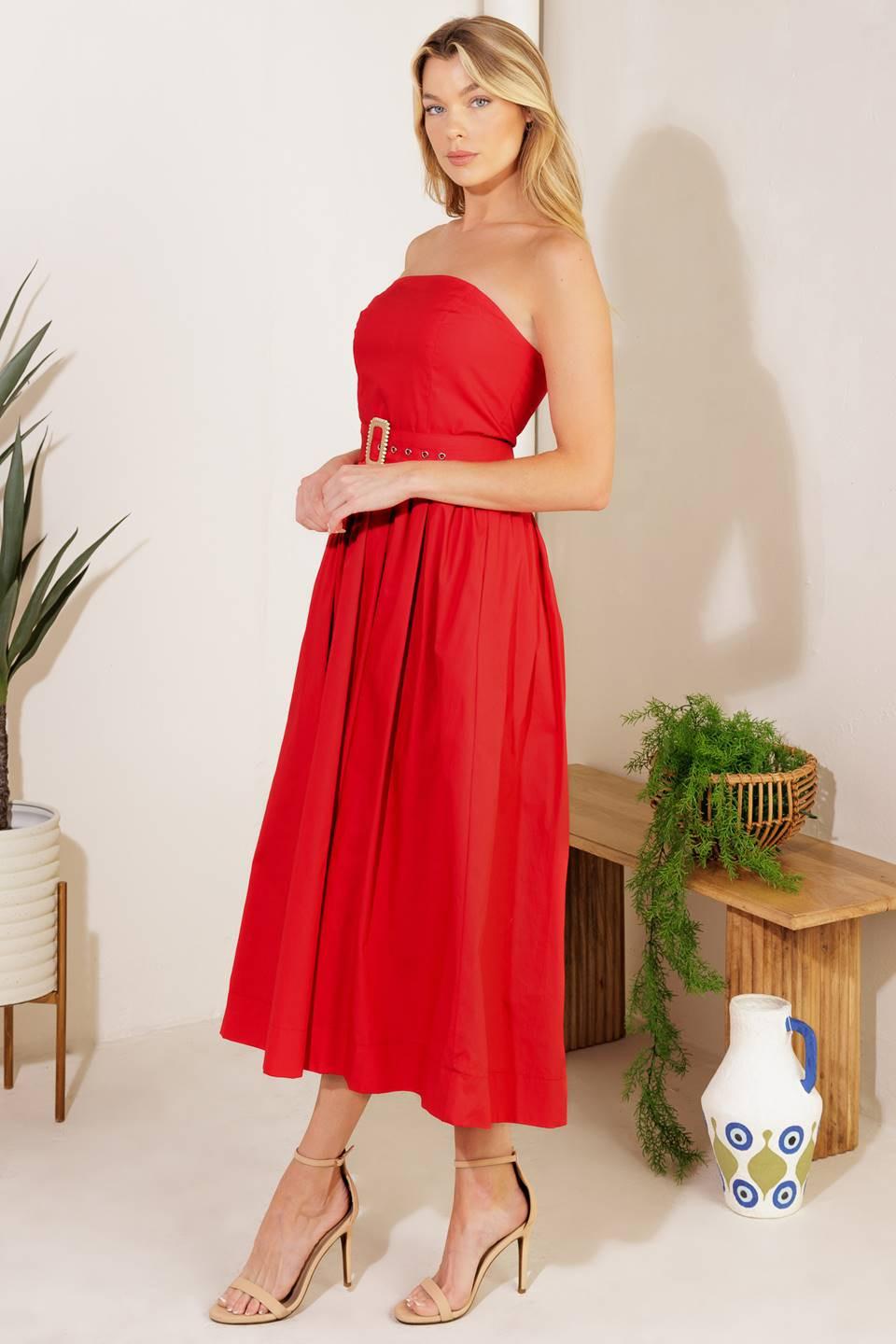 VESTIDO MIDI TEJIDO DAYS THAT FADE