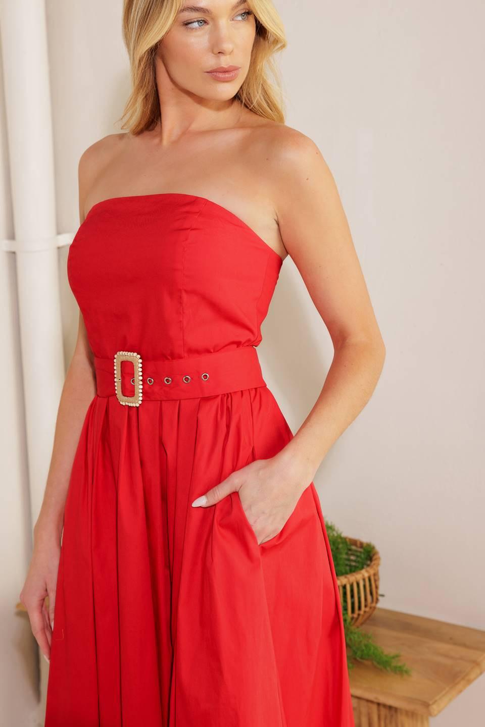 VESTIDO MIDI TEJIDO DAYS THAT FADE
