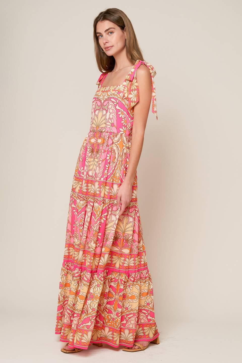 IMPRESIONANTE VESTIDO MAXI AZUL TEJIDO FLIRT