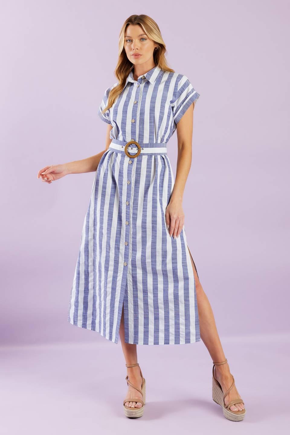 HUBIERA SIDO EL VESTIDO MIDI TEJIDO IDEAL