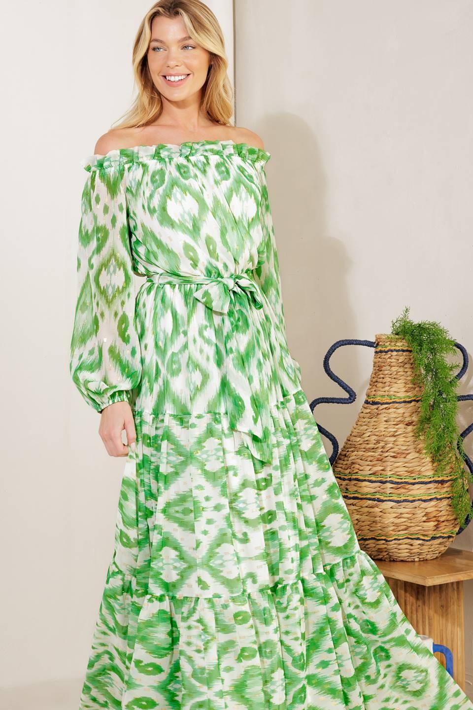 VESTIDO MAXI TEJIDO ECLIPSE'S WHISPER