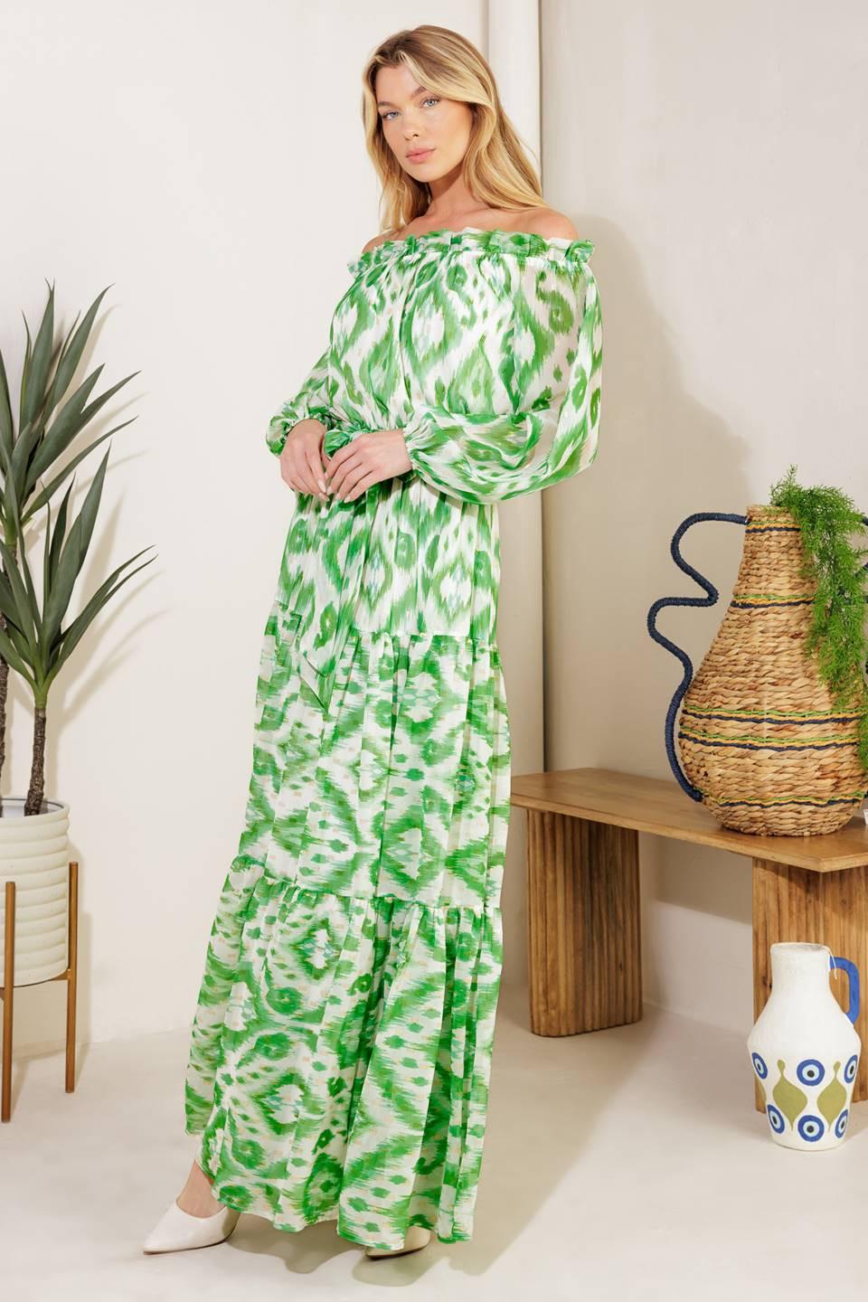 VESTIDO MAXI TEJIDO ECLIPSE'S WHISPER