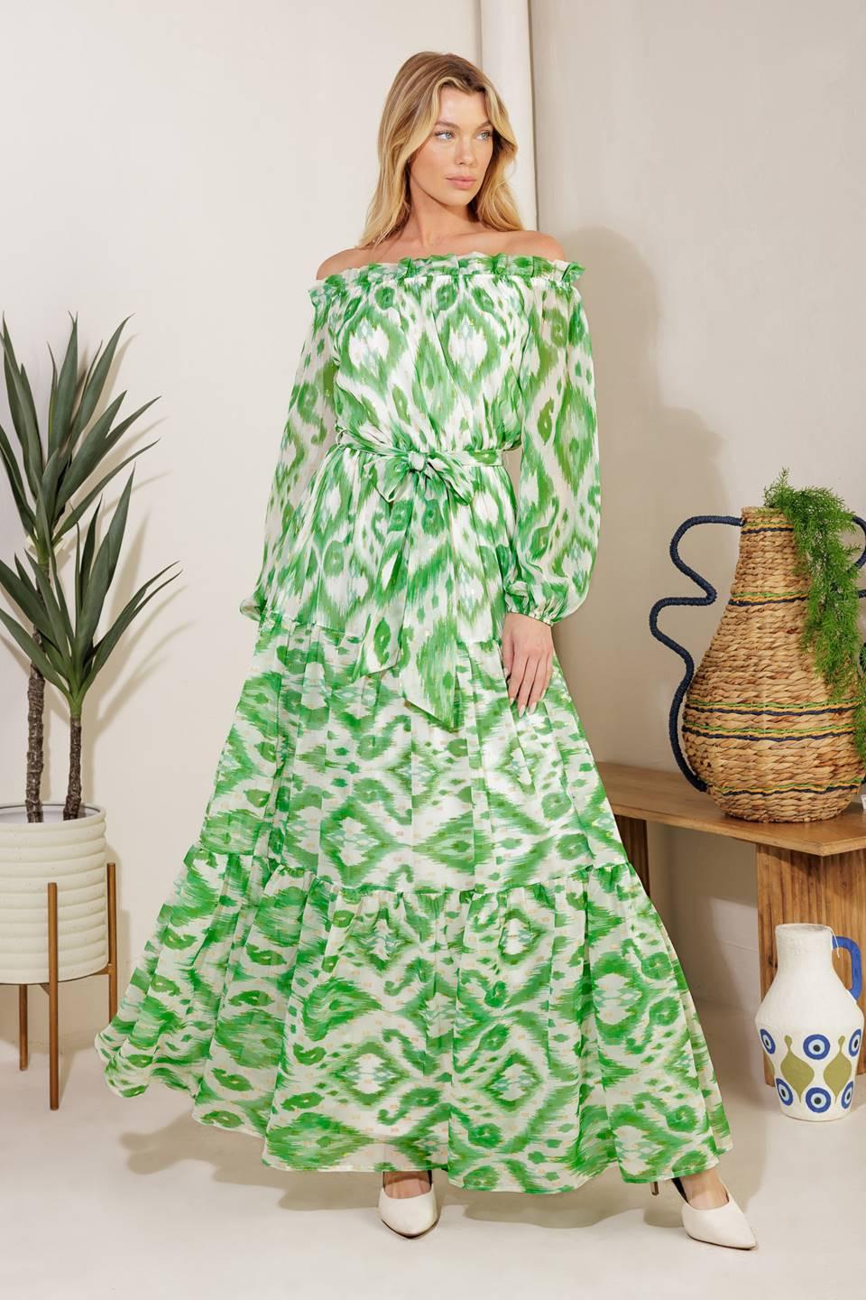 VESTIDO MAXI TEJIDO ECLIPSE'S WHISPER