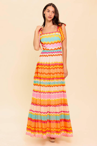 IN THE SPOTLIGHT WOVEN MAXI DRESS