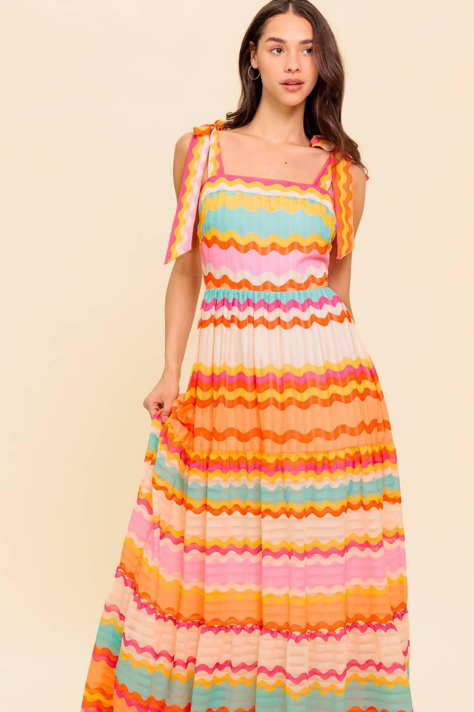 IN THE SPOTLIGHT WOVEN MAXI DRESS