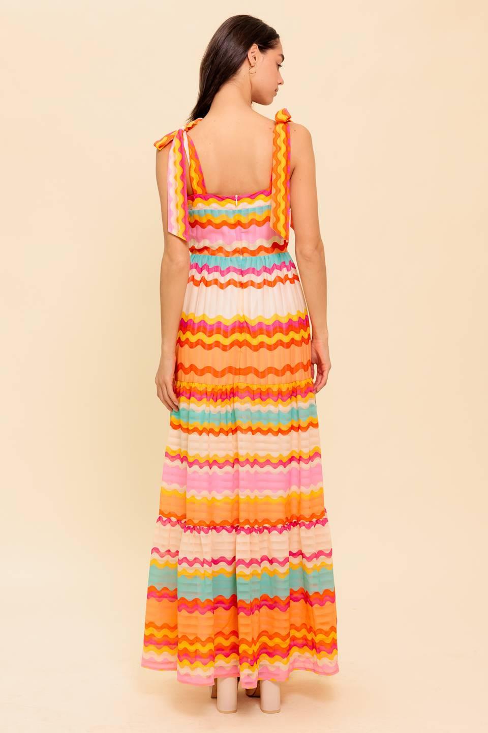 IN THE SPOTLIGHT WOVEN MAXI DRESS