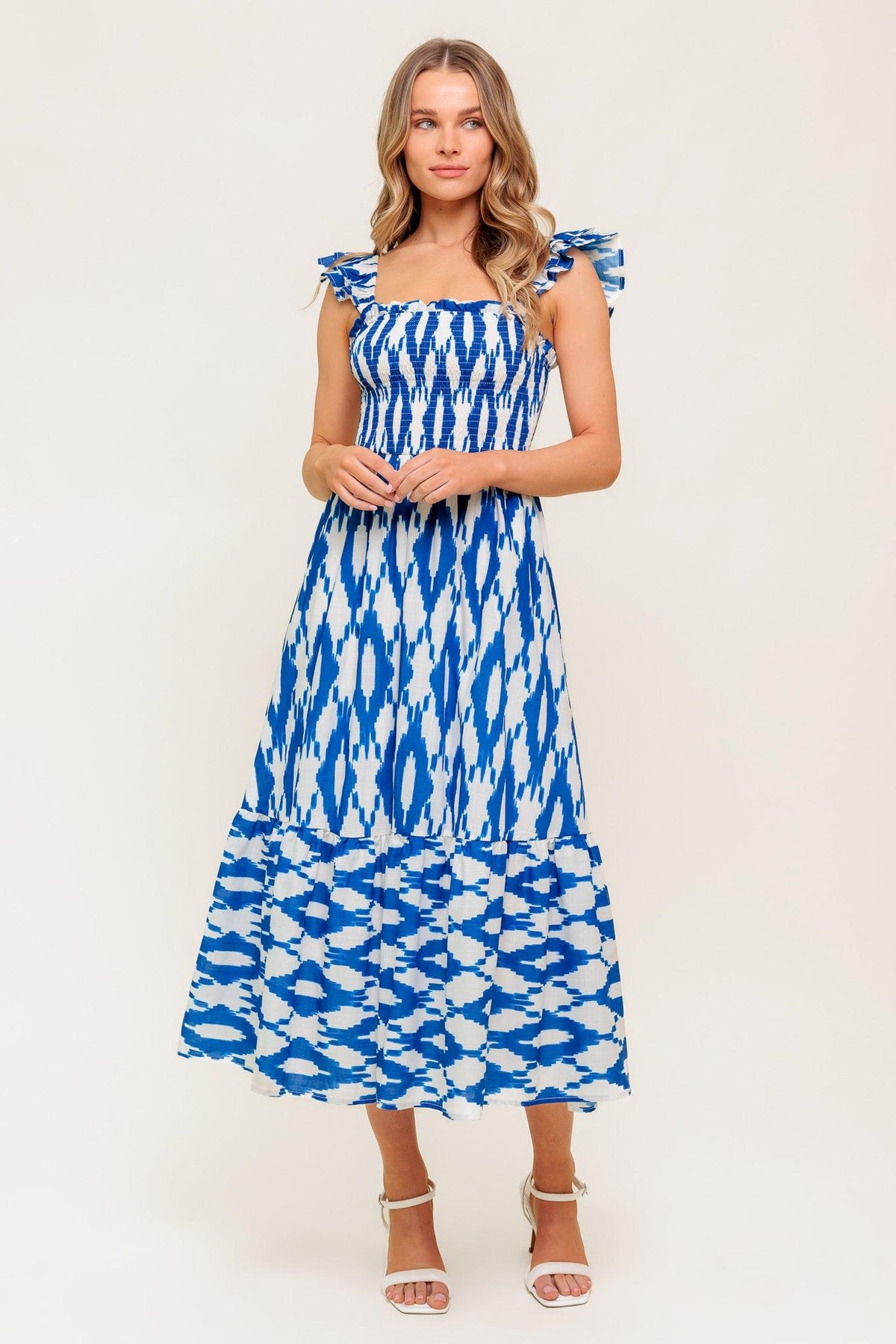 VESTIDO MIDI LOST IN THE DETAILS TEJIDO