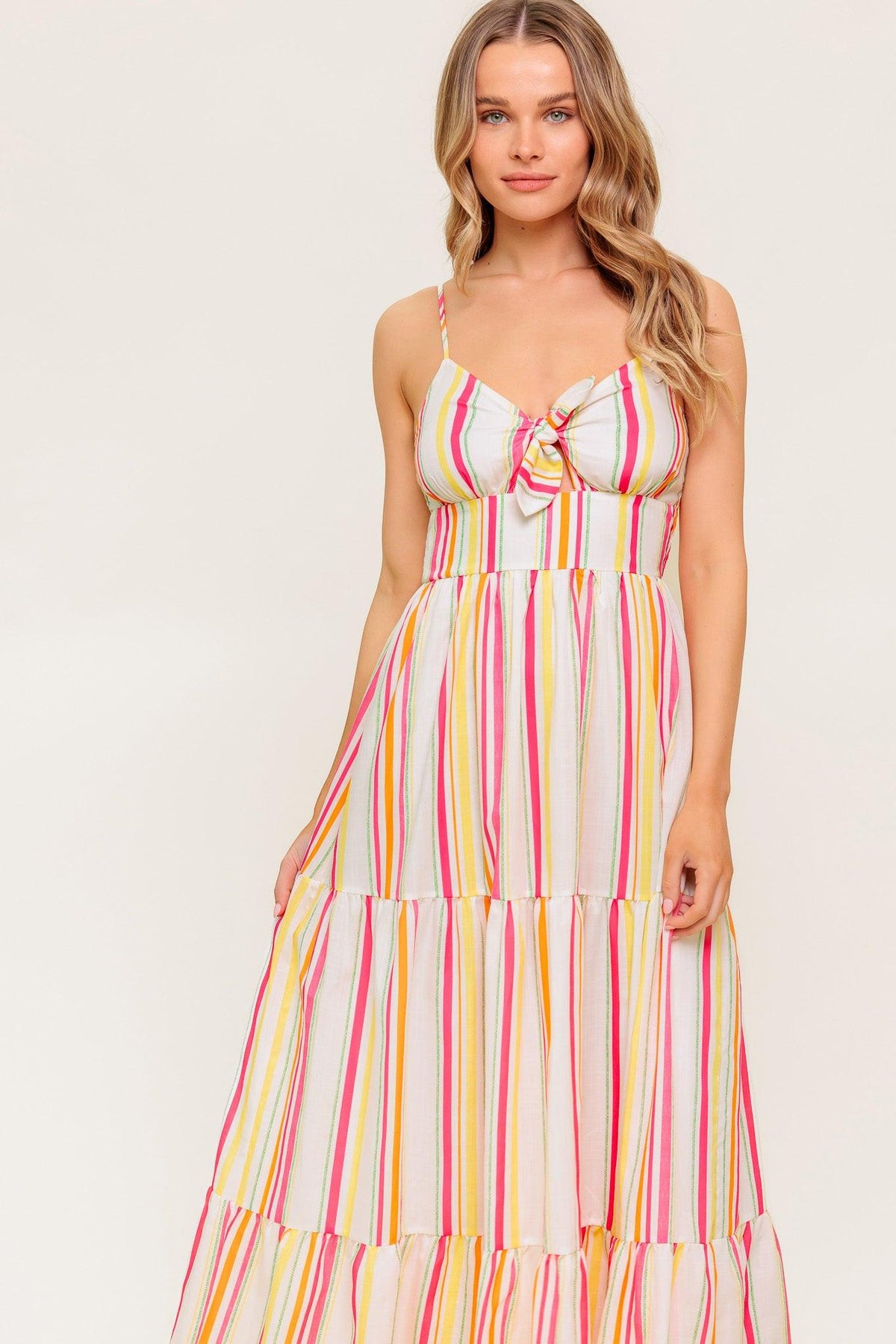 VER EL VESTIDO MAXI TEJIDO GOOD