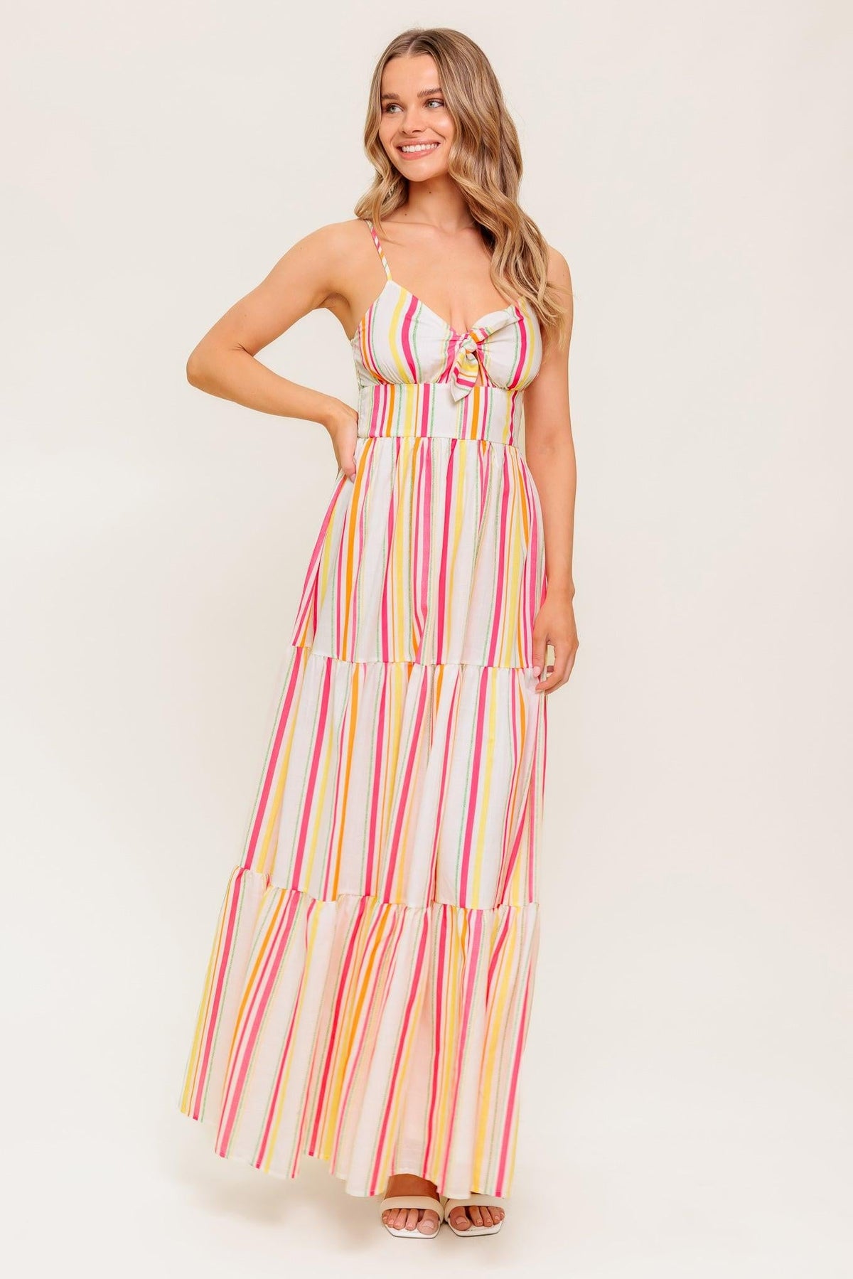 VER EL VESTIDO MAXI TEJIDO GOOD