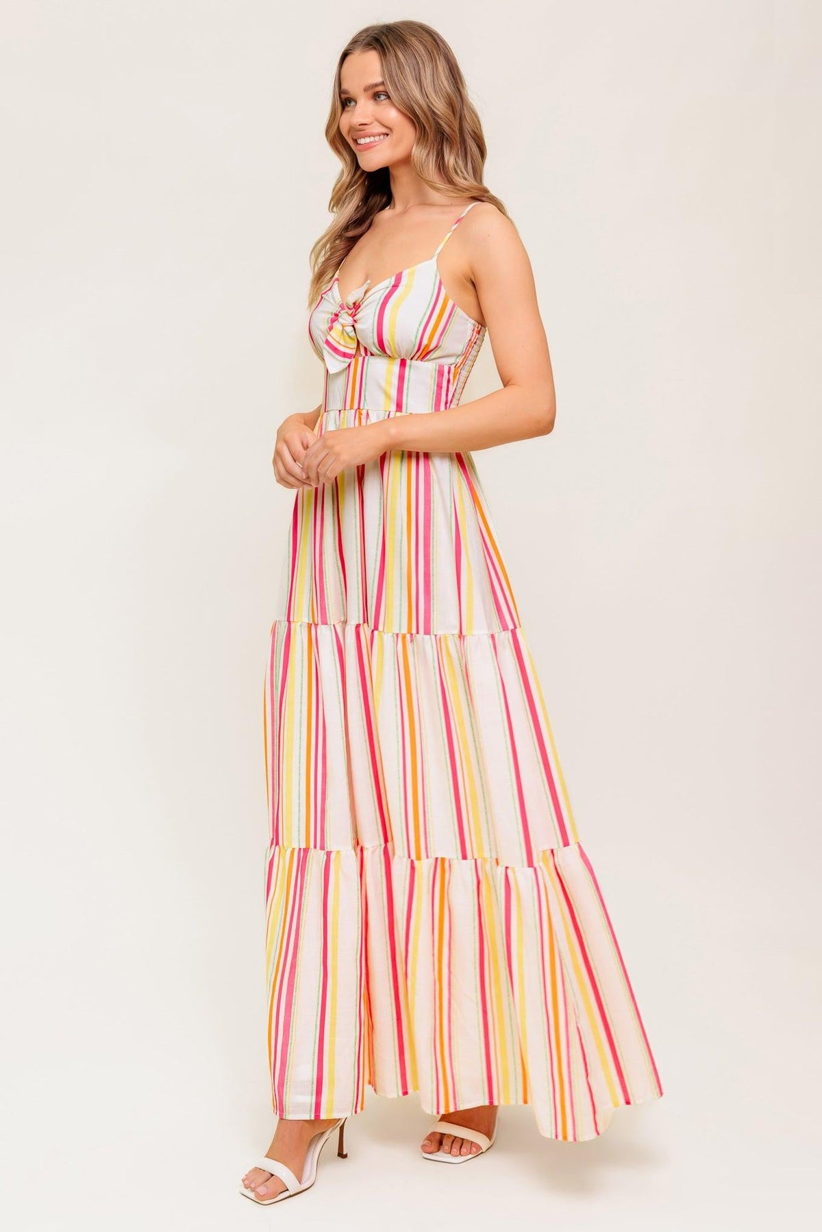 VER EL VESTIDO MAXI TEJIDO GOOD