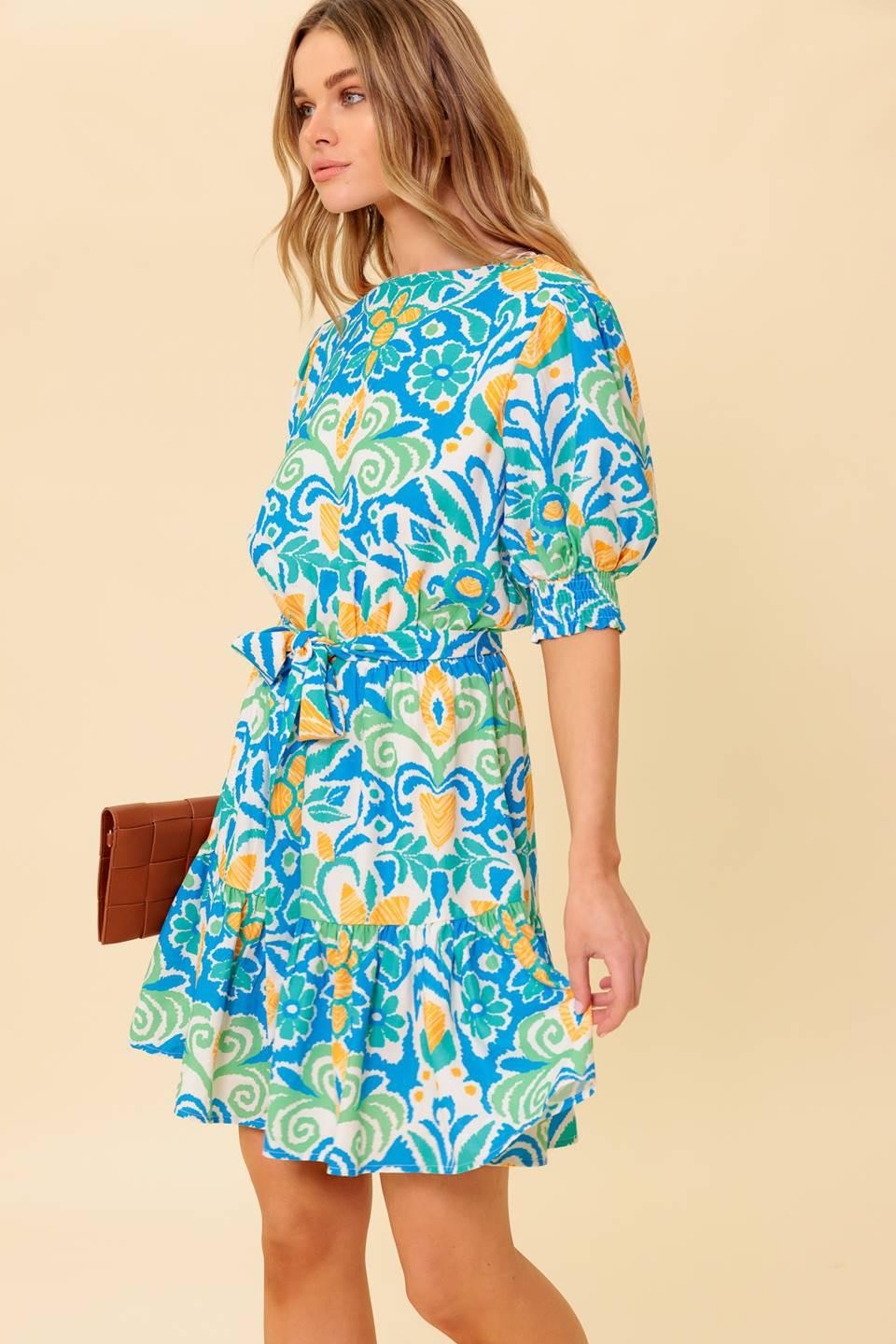 VESTIDO MINI TEJIDO CON AMOR EN TUS OJOS