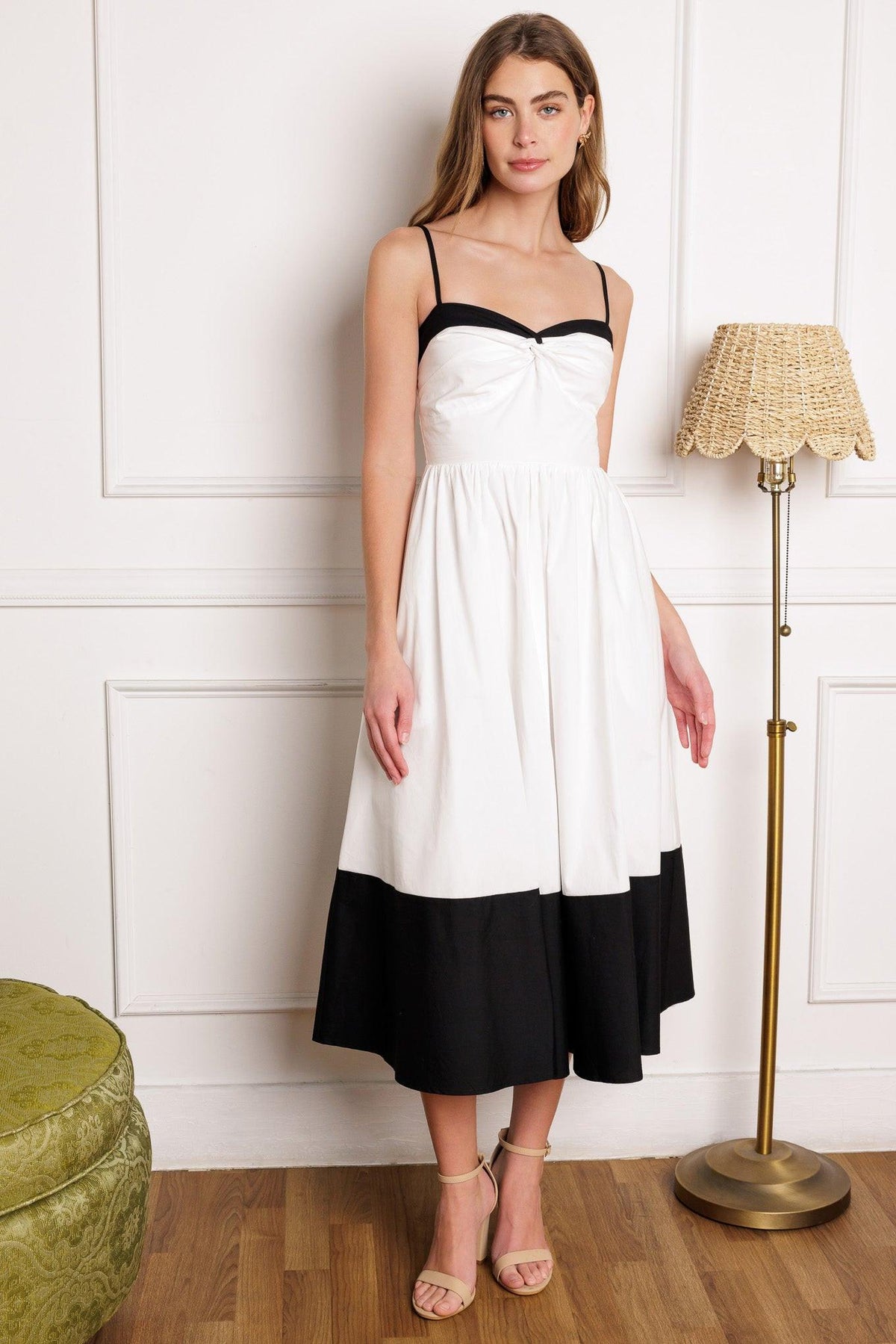 VESTIDO MIDI TEJIDO LATIDO DE ISLA
