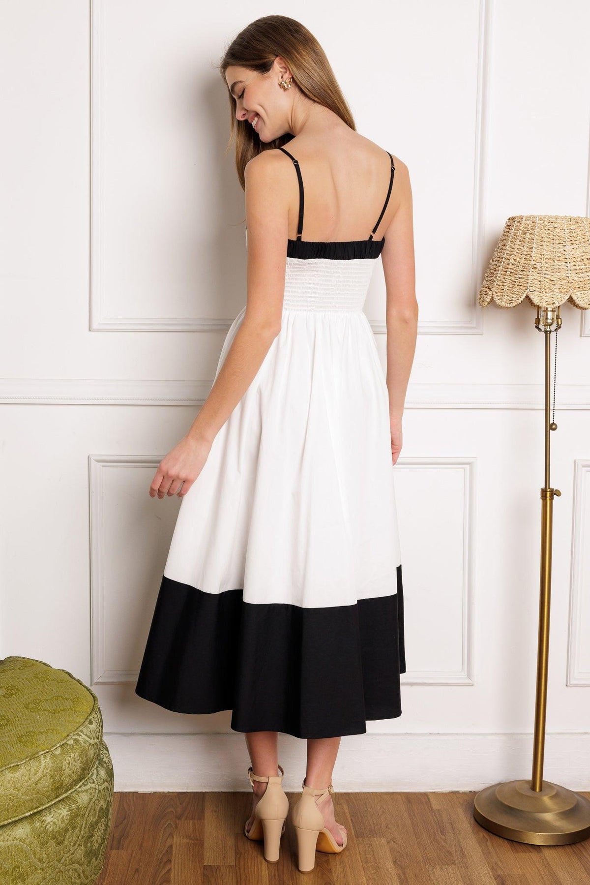 VESTIDO MIDI TEJIDO LATIDO DE ISLA