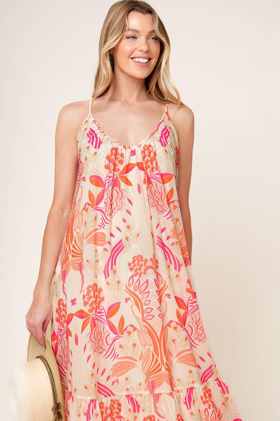 VESTIDO MAXI TEJIDO LAUREN SECRET GARDEN