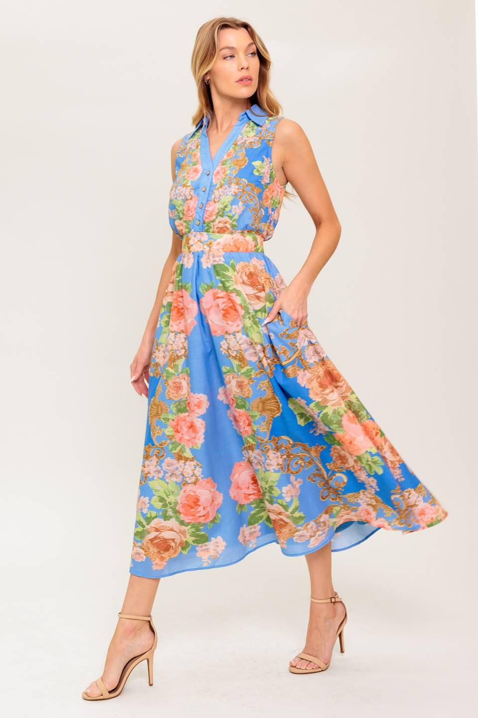 VESTIDO MIDI TEJIDO LOST IN A DREAM