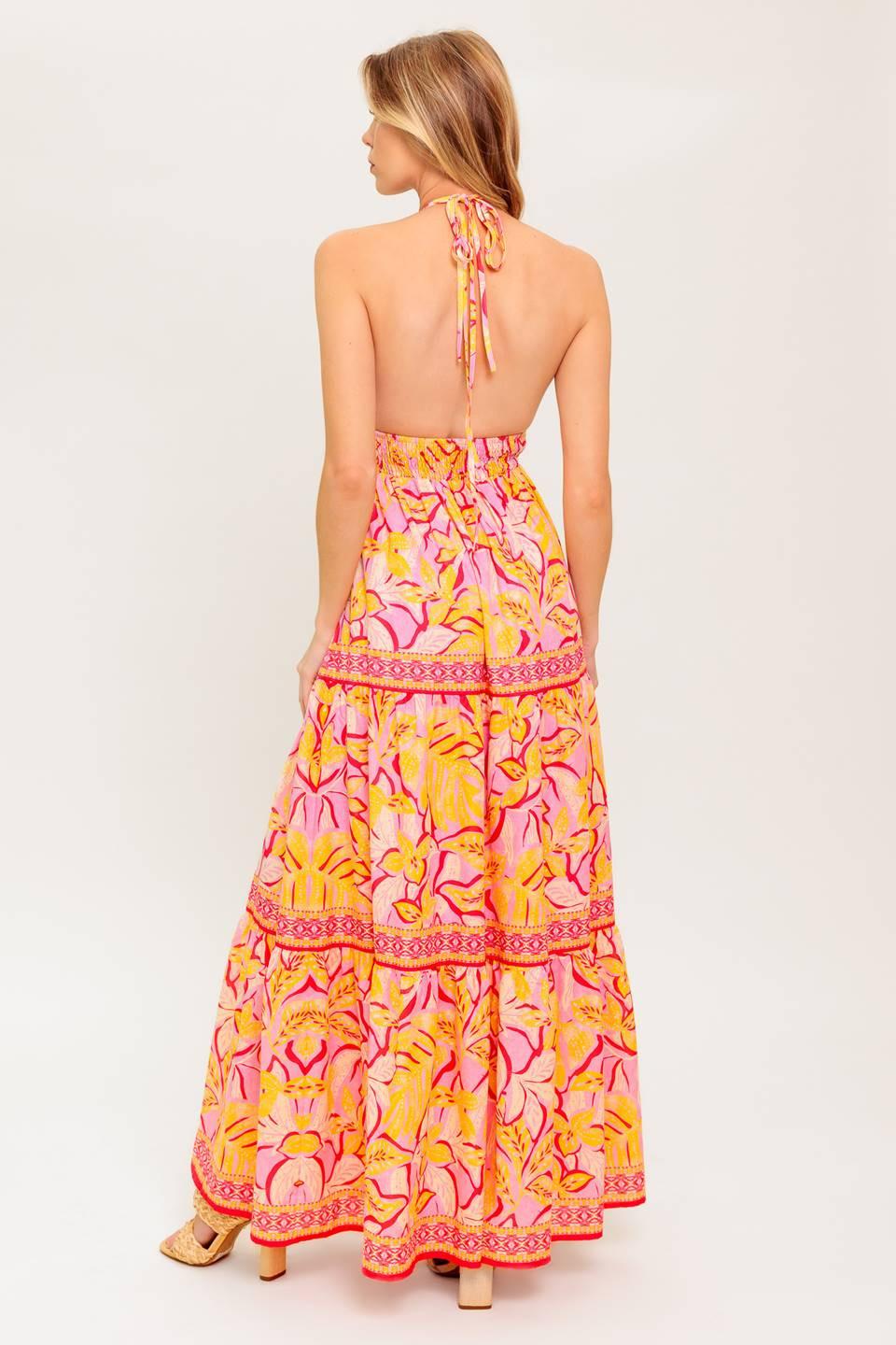 GO WITH GRACE WOVEN MAXI DRESS