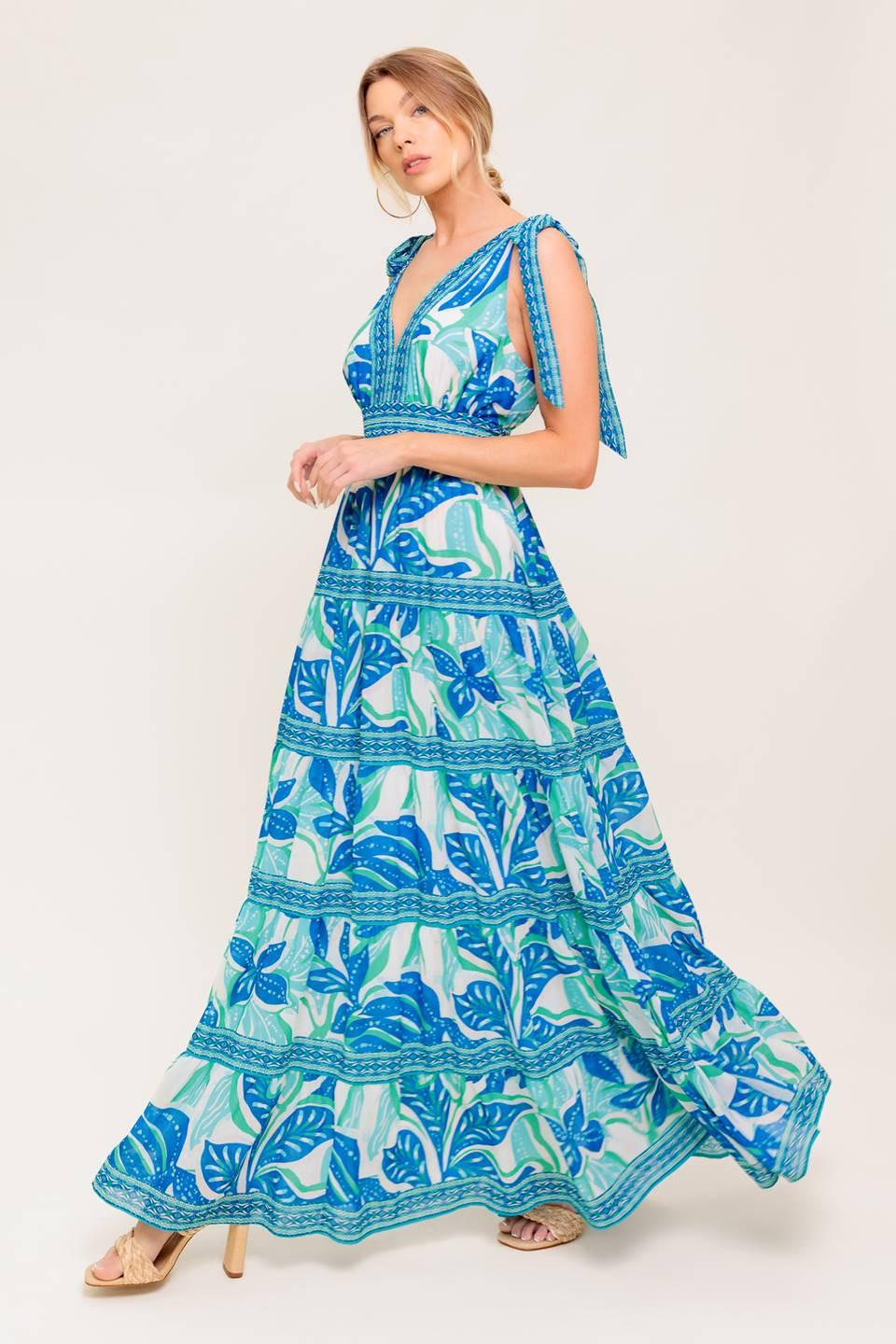 VESTIDO LARGO TEJIDO SHOW YOUR LOVE