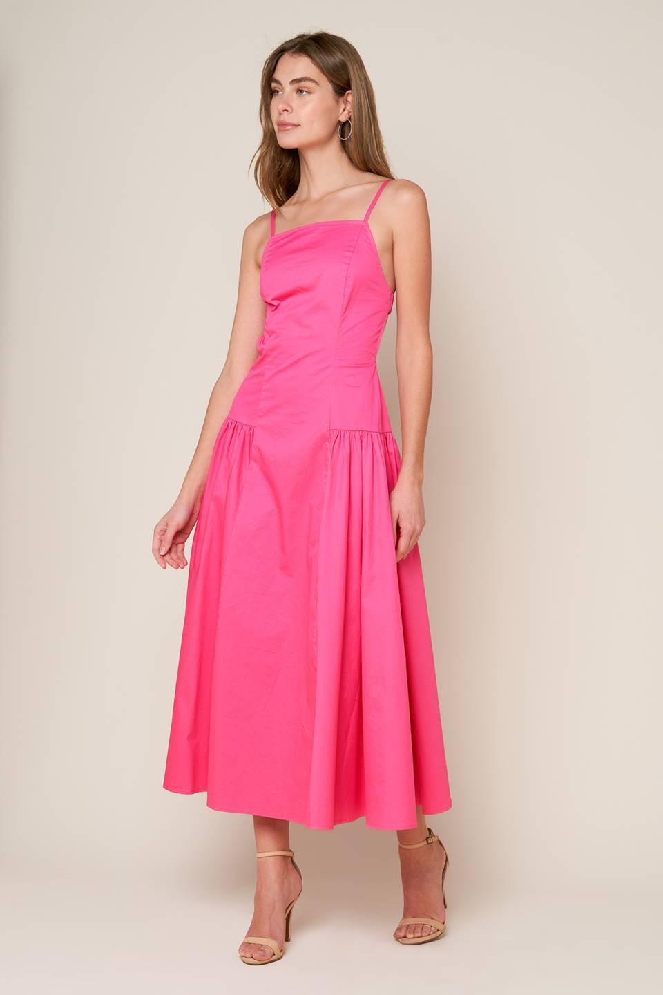 VESTIDO MIDI TEJIDO SLEEK ESSENCE