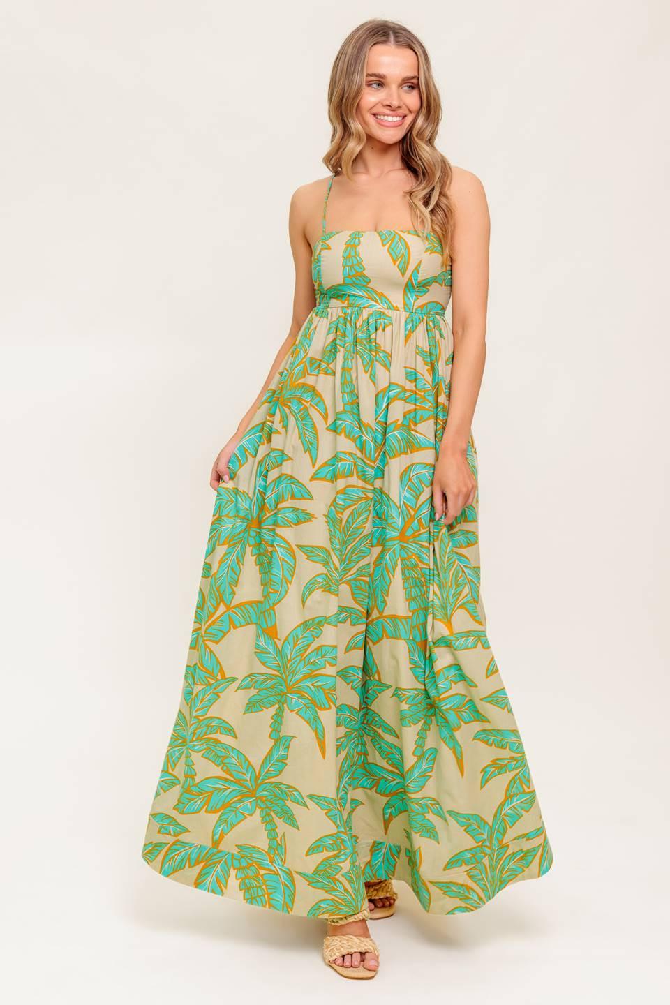 VESTIDO MAXI TEJIDO BLOSSOM SPELL