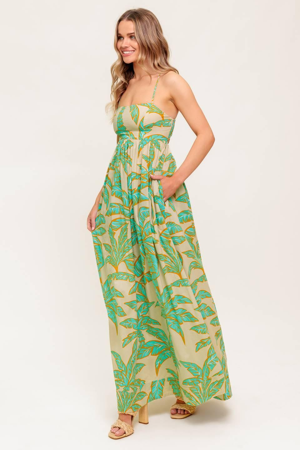 VESTIDO MAXI TEJIDO BLOSSOM SPELL