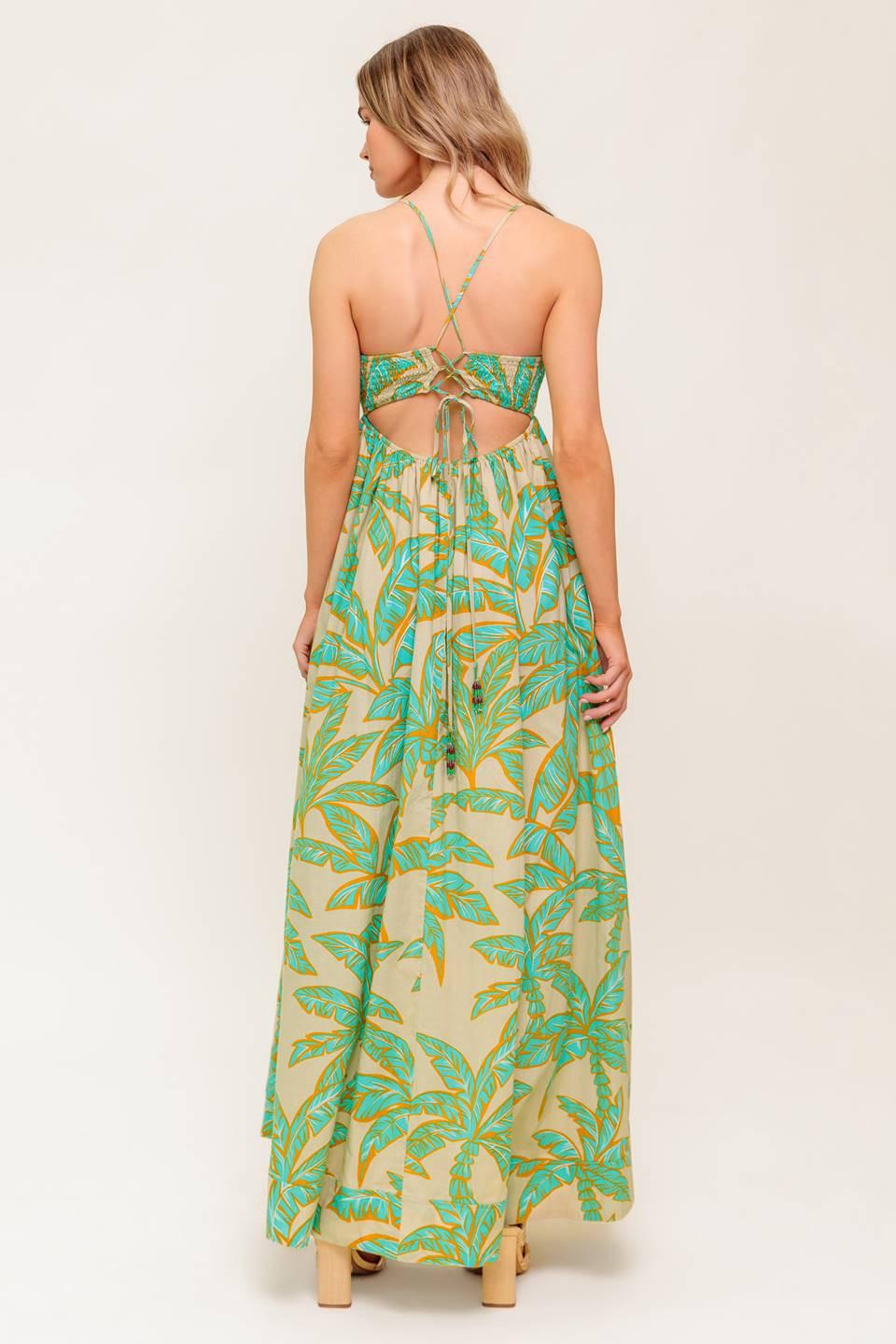 VESTIDO MAXI TEJIDO BLOSSOM SPELL