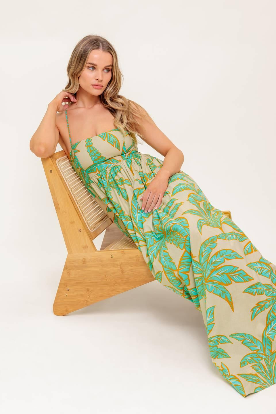 VESTIDO MAXI TEJIDO BLOSSOM SPELL