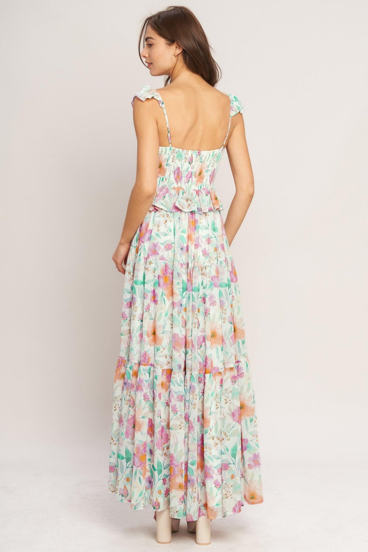 VESTIDO MAXI TEJIDO "HEAVENLY BLOSSOM"