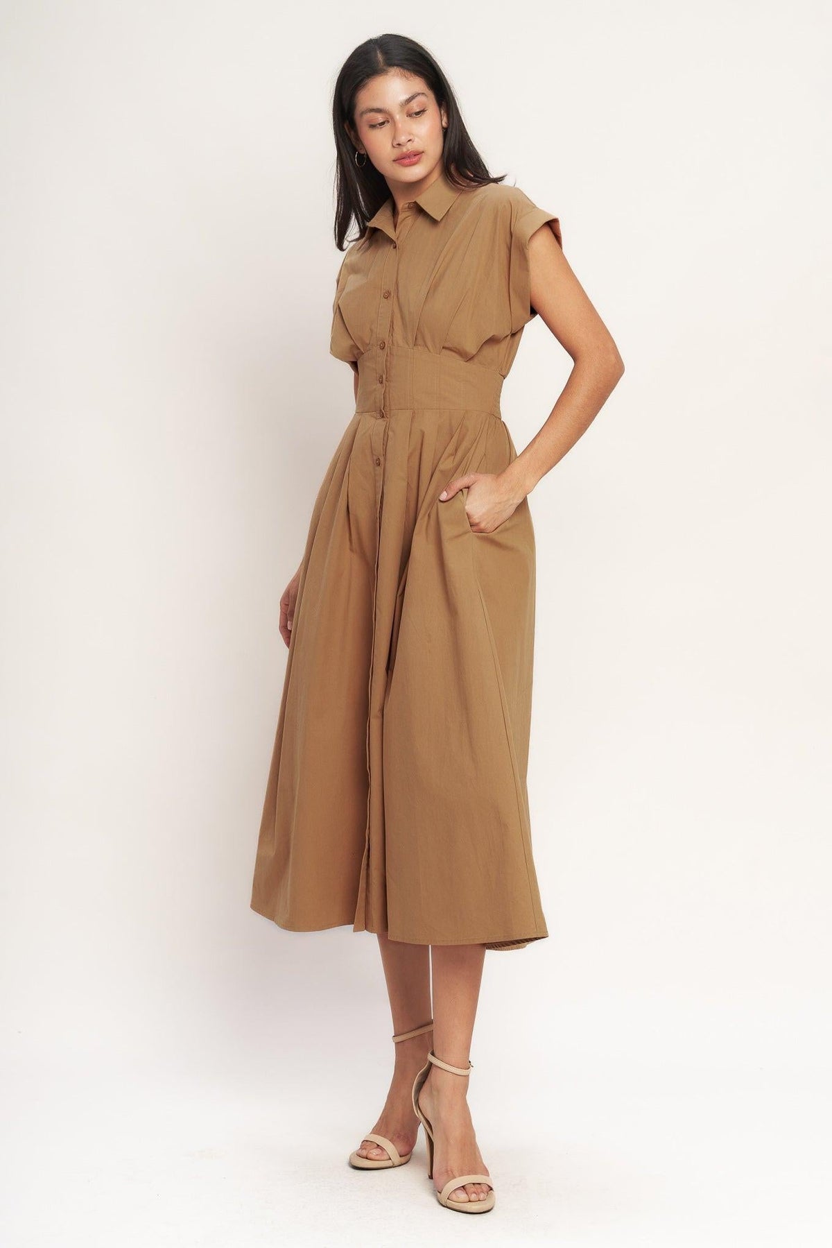 VESTIDO MIDI TEJIDO LOVE YOU MORE