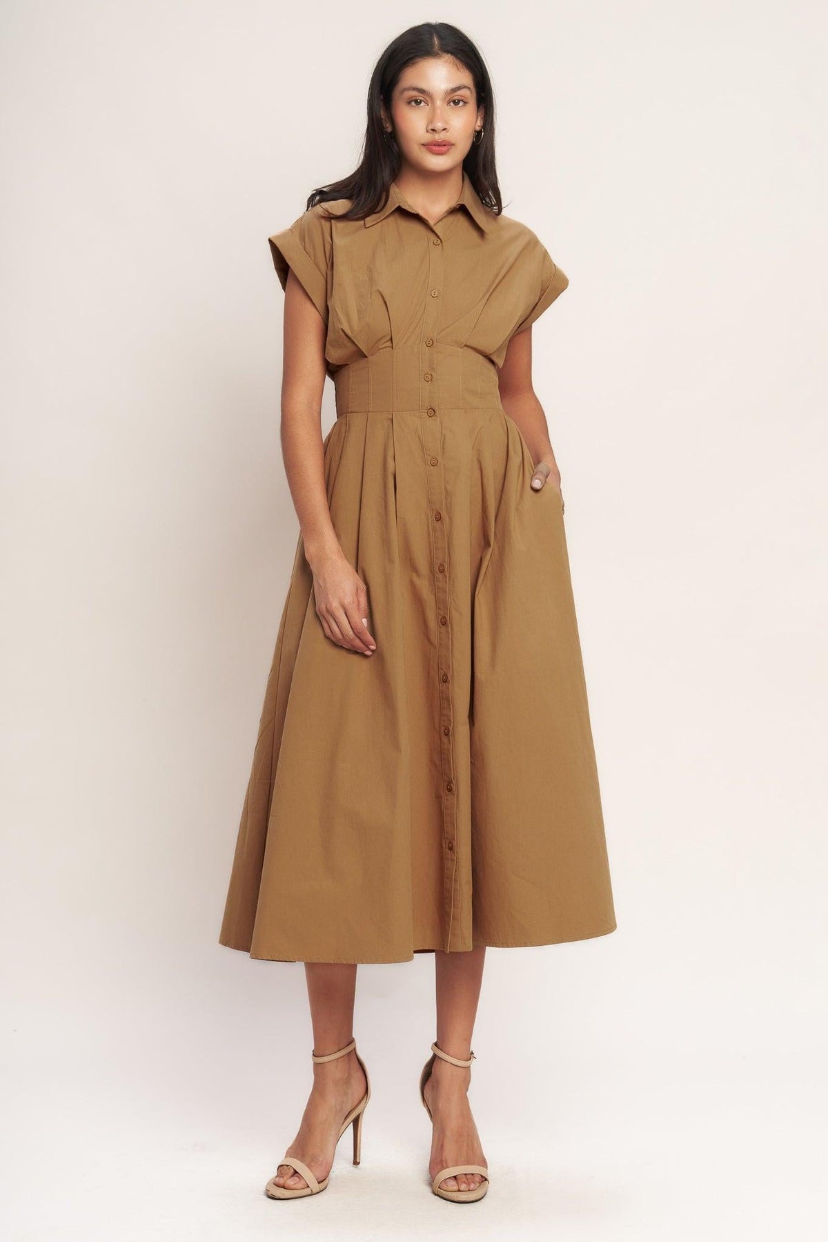 VESTIDO MIDI TEJIDO LOVE YOU MORE