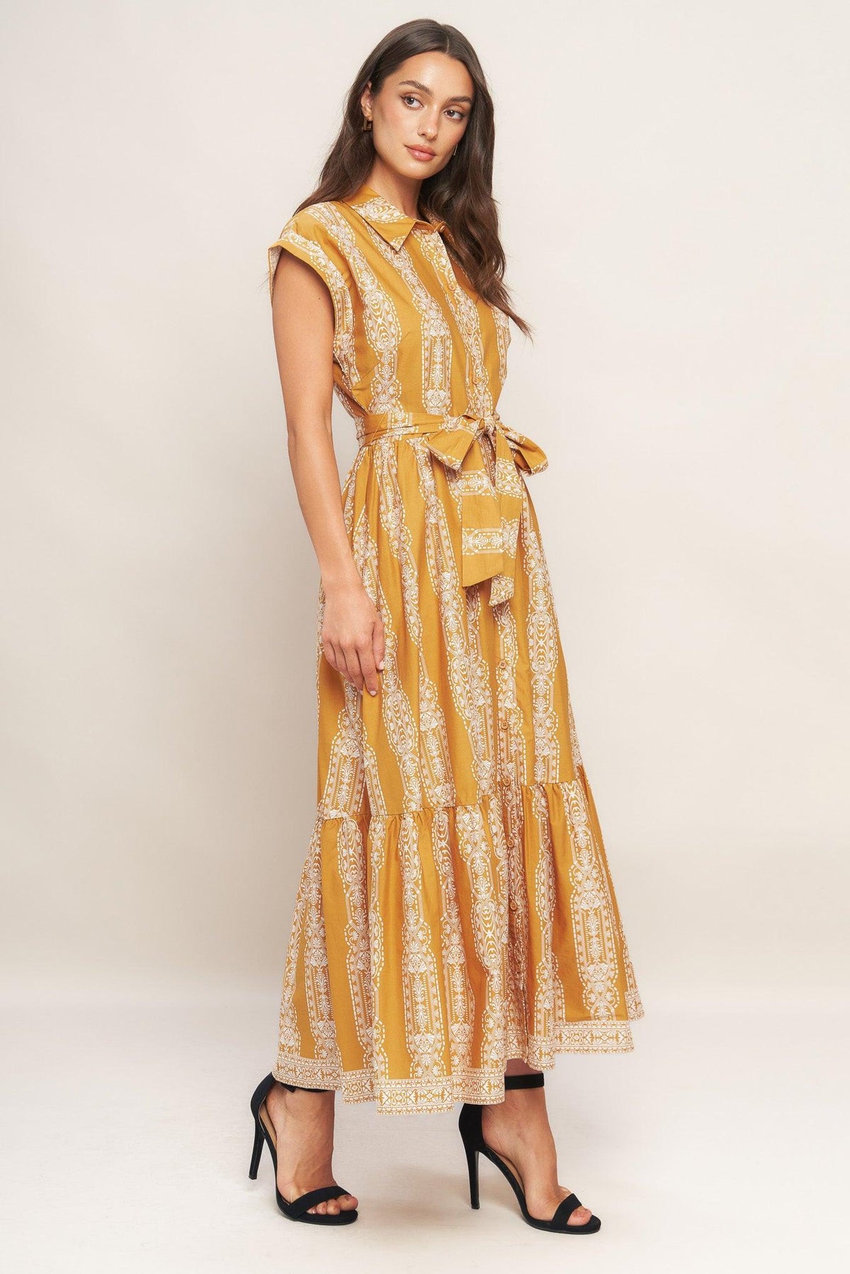 VESTIDO MIDI TEJIDO DESERT BLOOM