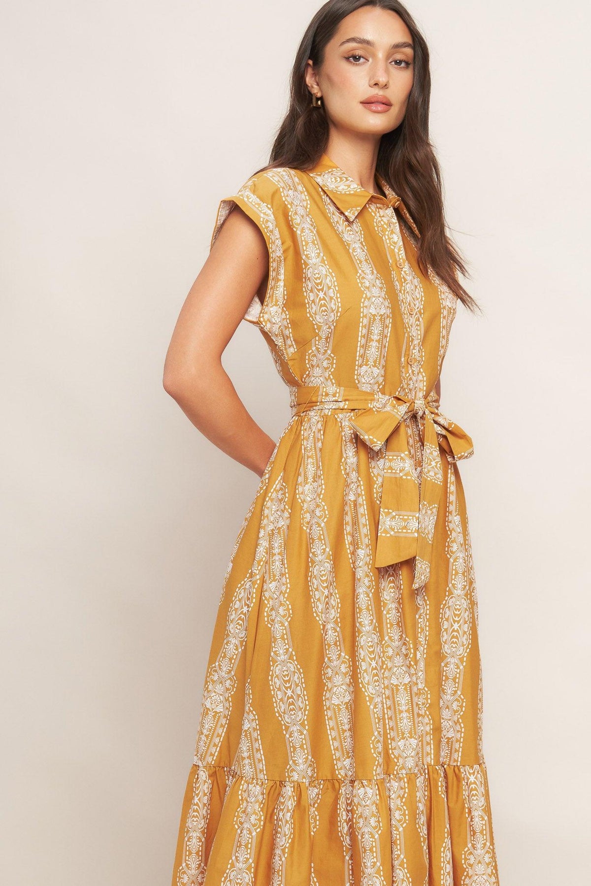 VESTIDO MIDI TEJIDO DESERT BLOOM