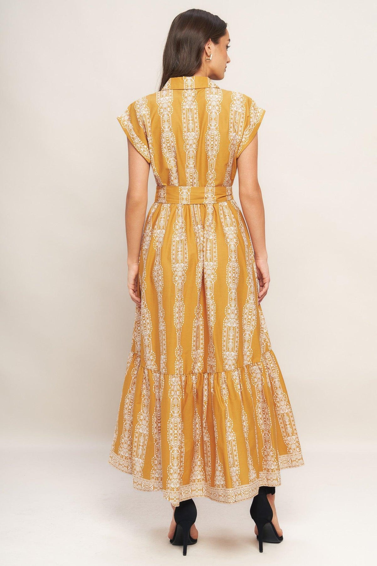 VESTIDO MIDI TEJIDO DESERT BLOOM